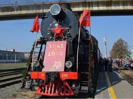 На следующей неделе Петровск встретит ретропоезд «Воинский эшелон»