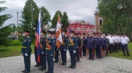 В Петровске состоялось торжественное шествие, посвящённое 75-летию легендарного Парада Победы 1945 года 