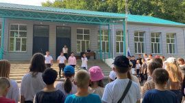 В детском оздоровительном лагере им. А. Гайдара состоялось торжественное открытие второй смены!