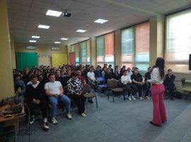 Студентам Петровского политеха рассказали о программах поддержки молодёжных инициатив