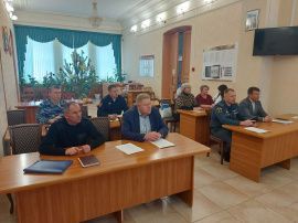 В зале заседаний администрации Петровского муниципального района состоялось заседание  антитеррористической комиссии